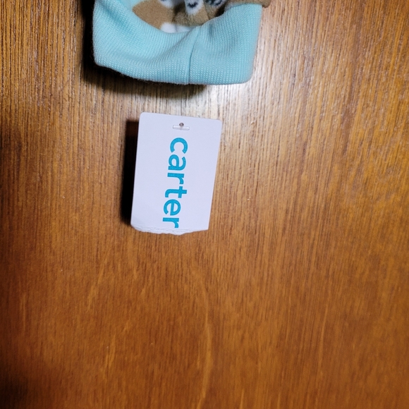 NWT Carter's Kids Zippered Sleeper with Feet Penguin Print Sz 4t - Picture 4 of 6